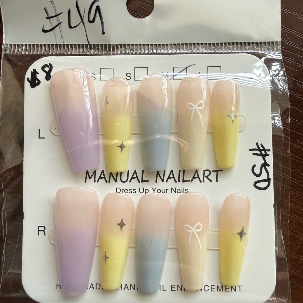 Assorted Press on Nail Sets - Bundle of 12 - Picture 15 of 15